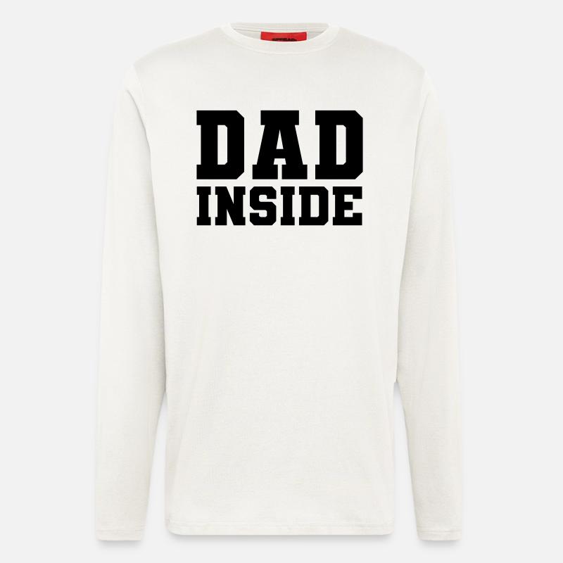 Dad inside - Longsleeve - made by SPREAD  - OFF WHITE