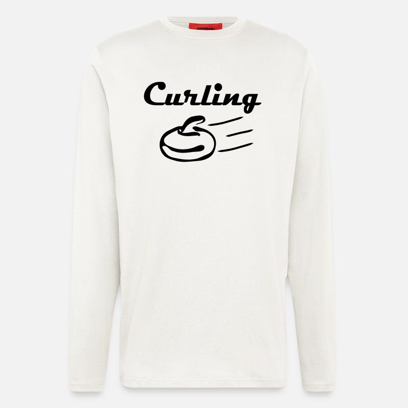 curling - Langarmshirt - made by SPREAD  - OFF WHITE