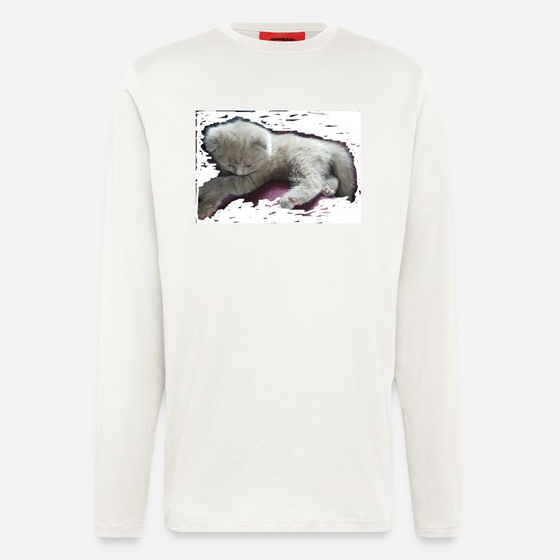 Cat - Langarmshirt - made by SPREAD  - OFF WHITE