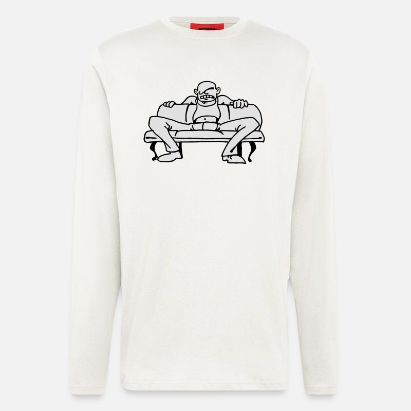 Arschloch - Langarmshirt - made by SPREAD - OFF WHITE