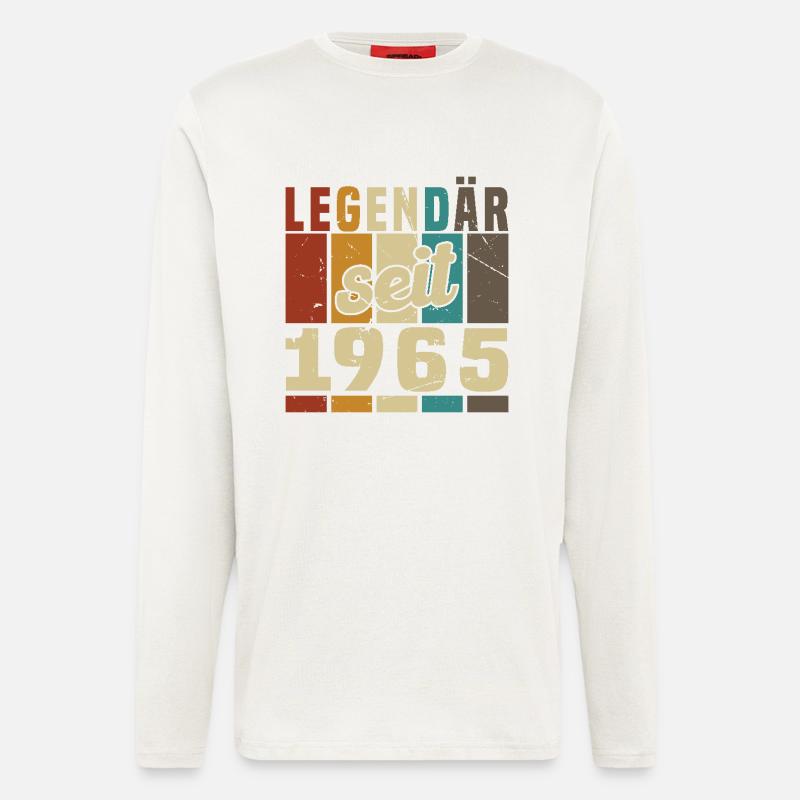 Legende seit 1965 - Langarmshirt - made by SPREAD - OFF WHITE