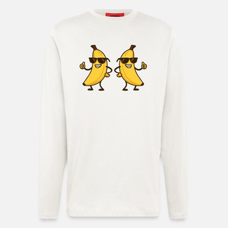 babane comic cool 2 - Langarmshirt - made by SPREAD  - OFF WHITE