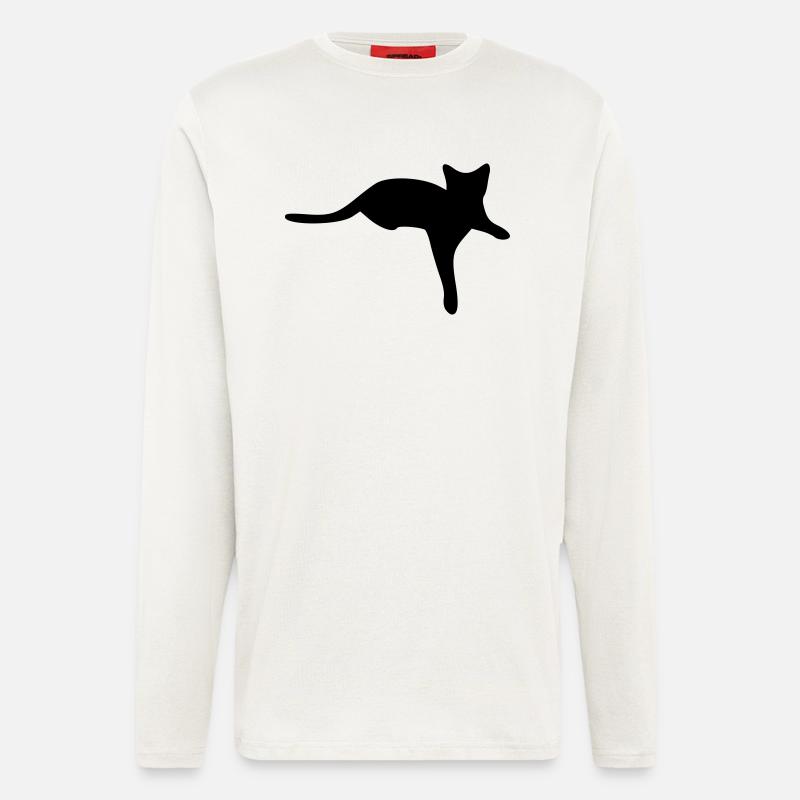 KATZE - Langarmshirt - made by SPREAD  - OFF WHITE