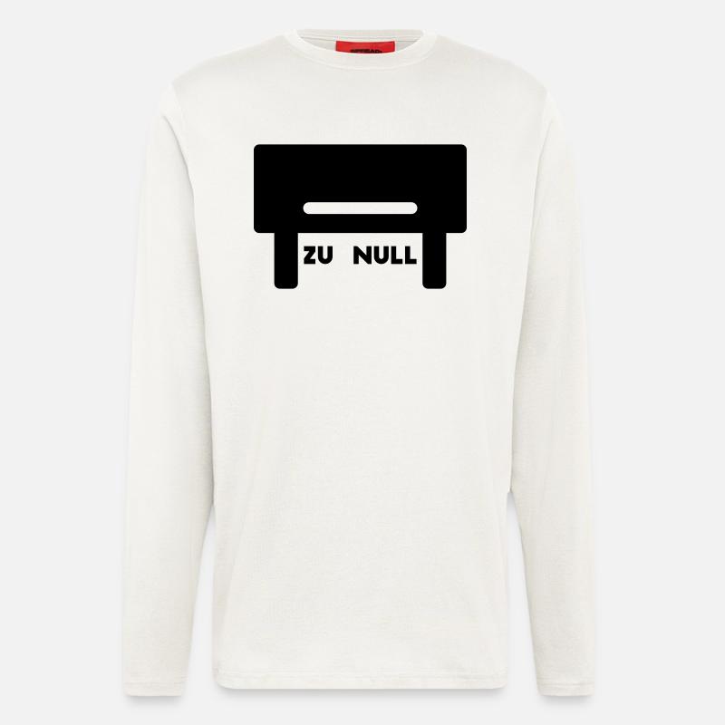 tischkicker kicker - Langarmshirt - made by SPREAD  - OFF WHITE