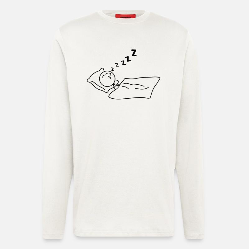 Sleeping - Longsleeve - made by SPREAD  - OFF WHITE