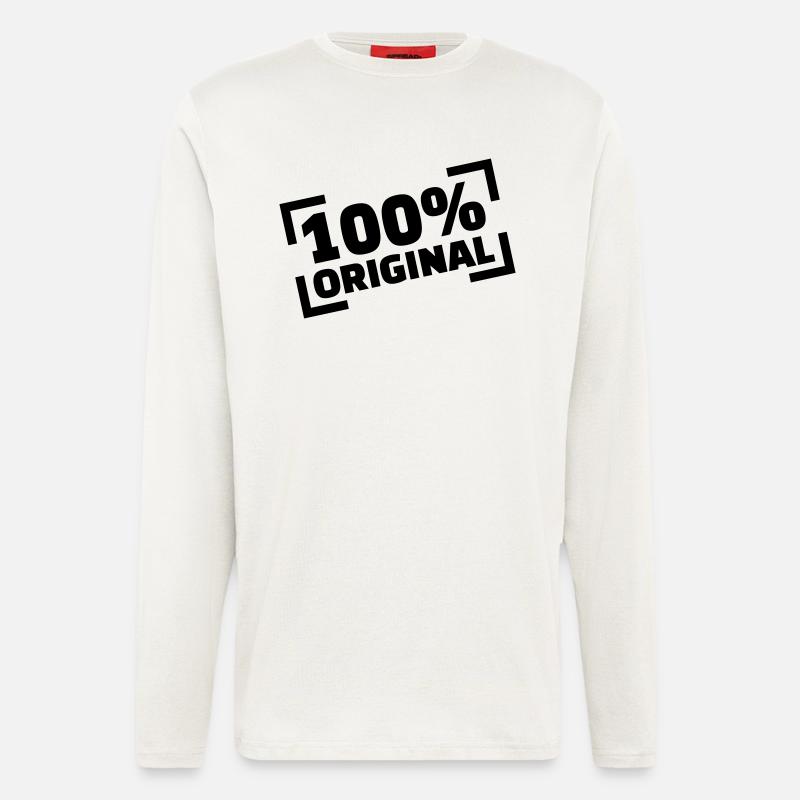 100% Original - Longsleeve - made by SPREAD  - OFF WHITE
