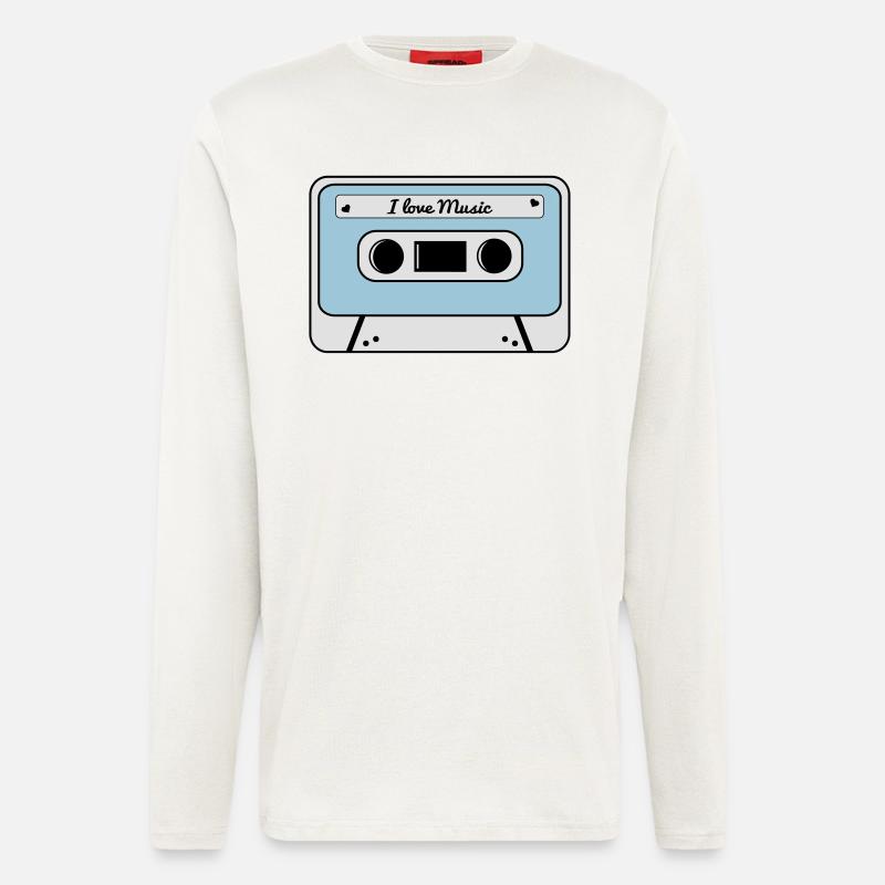 Kassette - Langarmshirt - made by SPREAD  - OFF WHITE