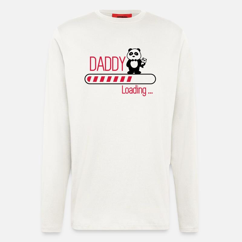 daddy loading - Longsleeve - made by SPREAD  - OFF WHITE
