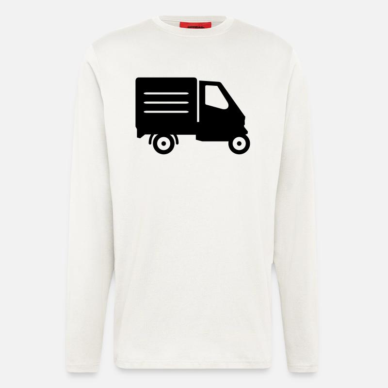 Piaggo Ape - Langarmshirt - made by SPREAD - OFF WHITE