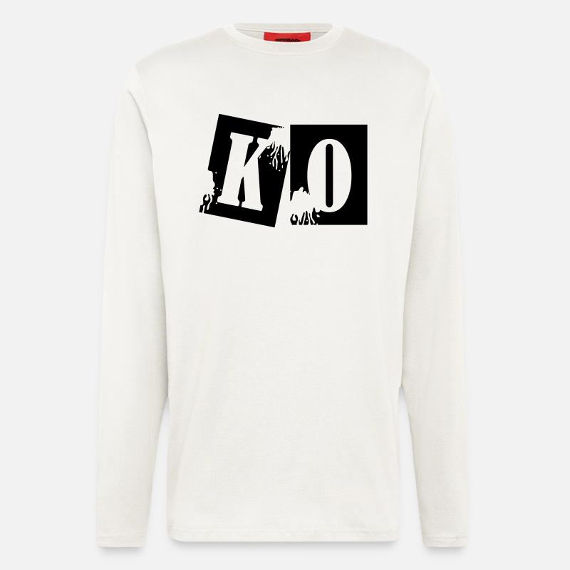 ko_boxing_01 - Langarmshirt - made by SPREAD  - OFF WHITE