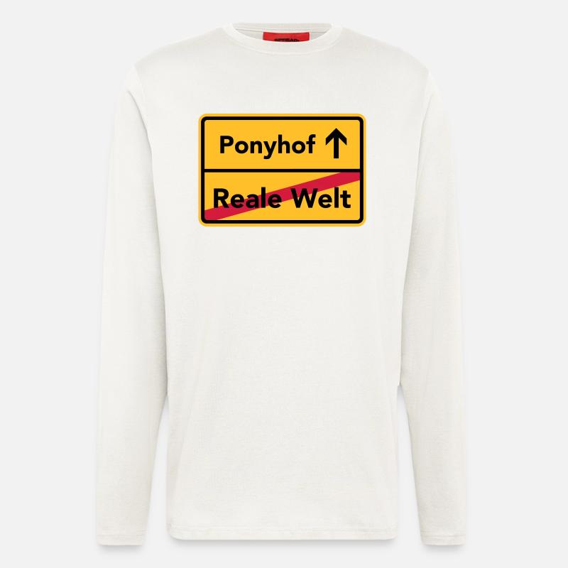 Ponyhof - Langarmshirt - made by SPREAD - OFF WHITE