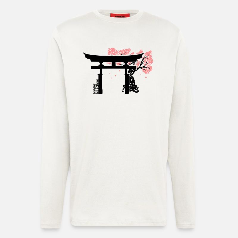 Japan - Langarmshirt - made by SPREAD  - OFF WHITE