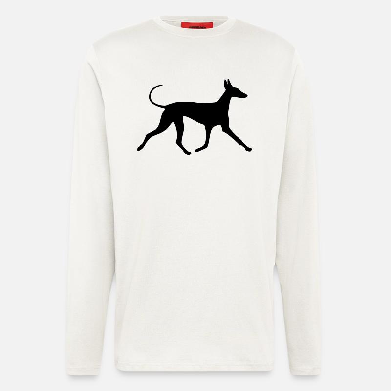 Pharao Hound - Langarmshirt - made by SPREAD  - OFF WHITE