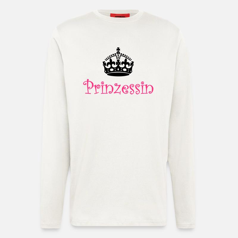 Prinzessin Krone - Langarmshirt - made by SPREAD - OFF WHITE
