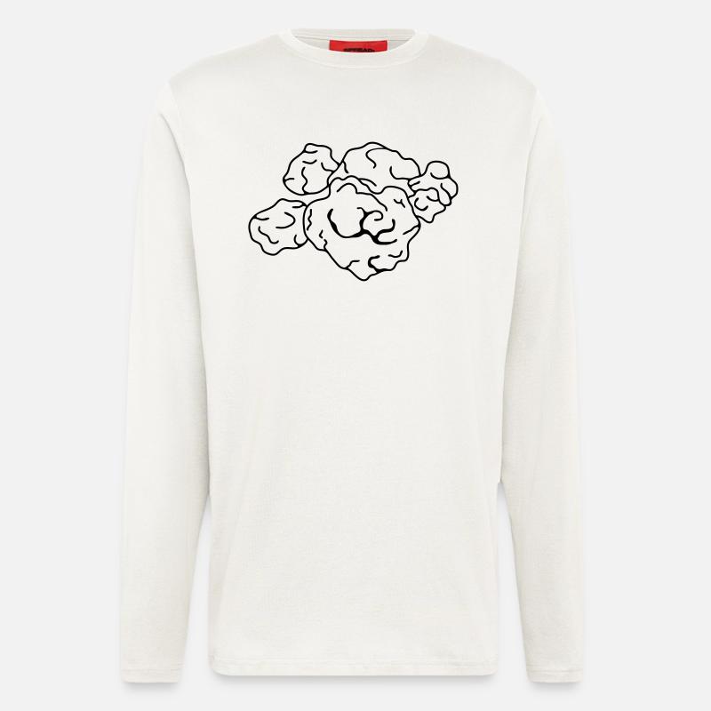 Trüffel - Langarmshirt - made by SPREAD  - OFF WHITE