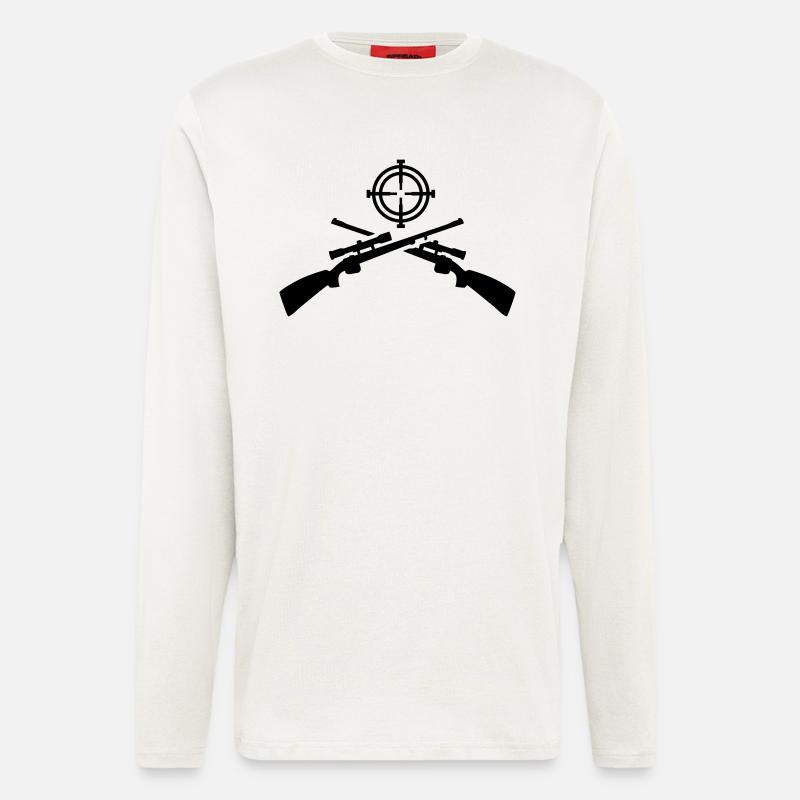Gewehr - Langarmshirt - made by SPREAD  - OFF WHITE