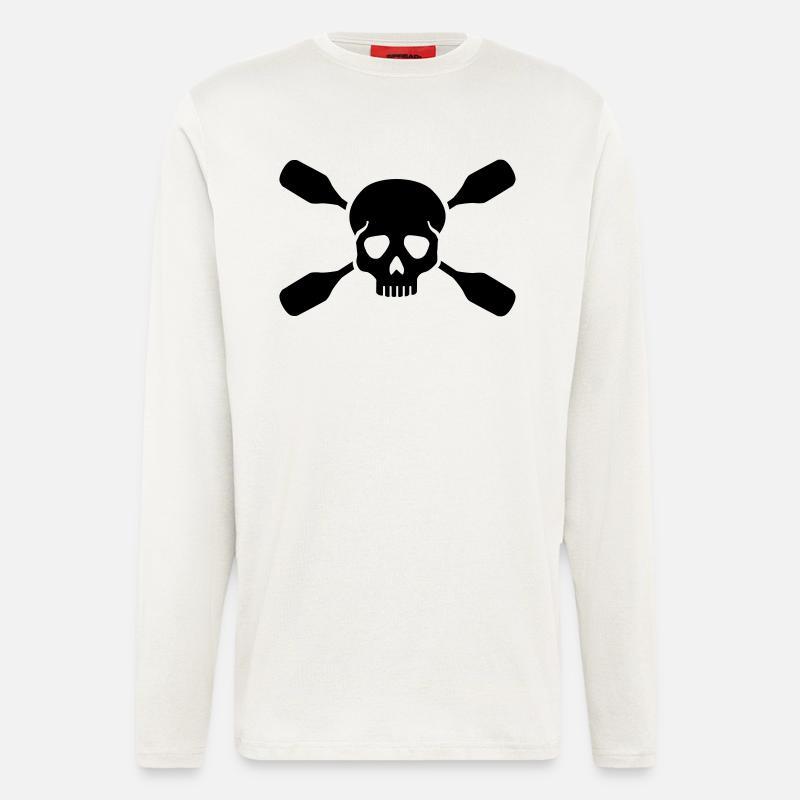 Kajak - Langarmshirt - made by SPREAD  - OFF WHITE