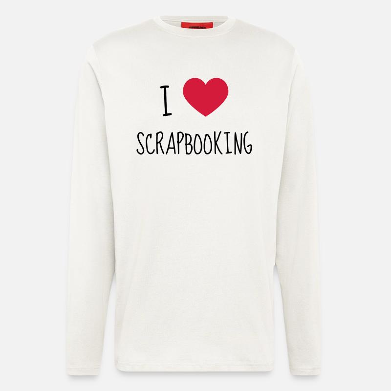 Scrapbooking / Scraper / Scrapeuse / Schaber - Longsleeve - made by SPREAD  - OFF WHITE