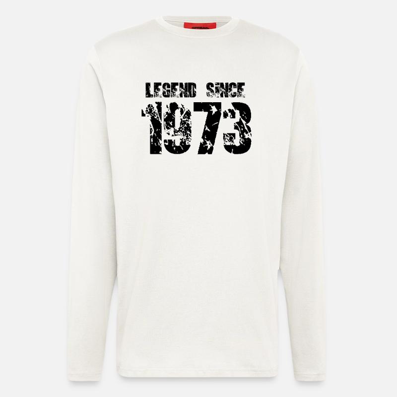 Legend since 1973 - Longsleeve - made by SPREAD  - OFF WHITE