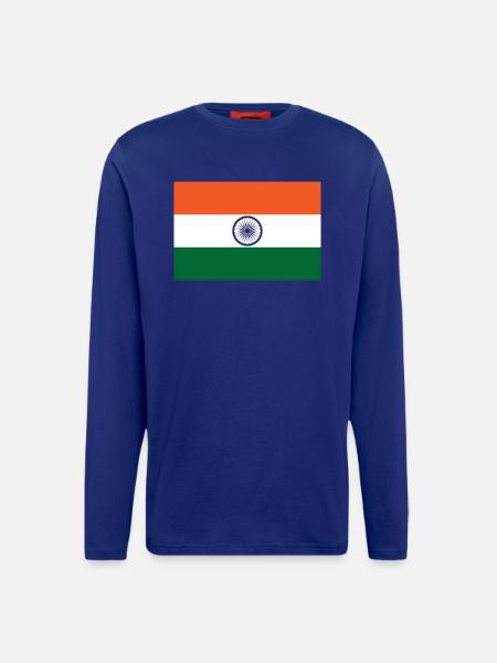 Inde - Manches longues bio décontracté fabriqué en UE - OFF WHITE