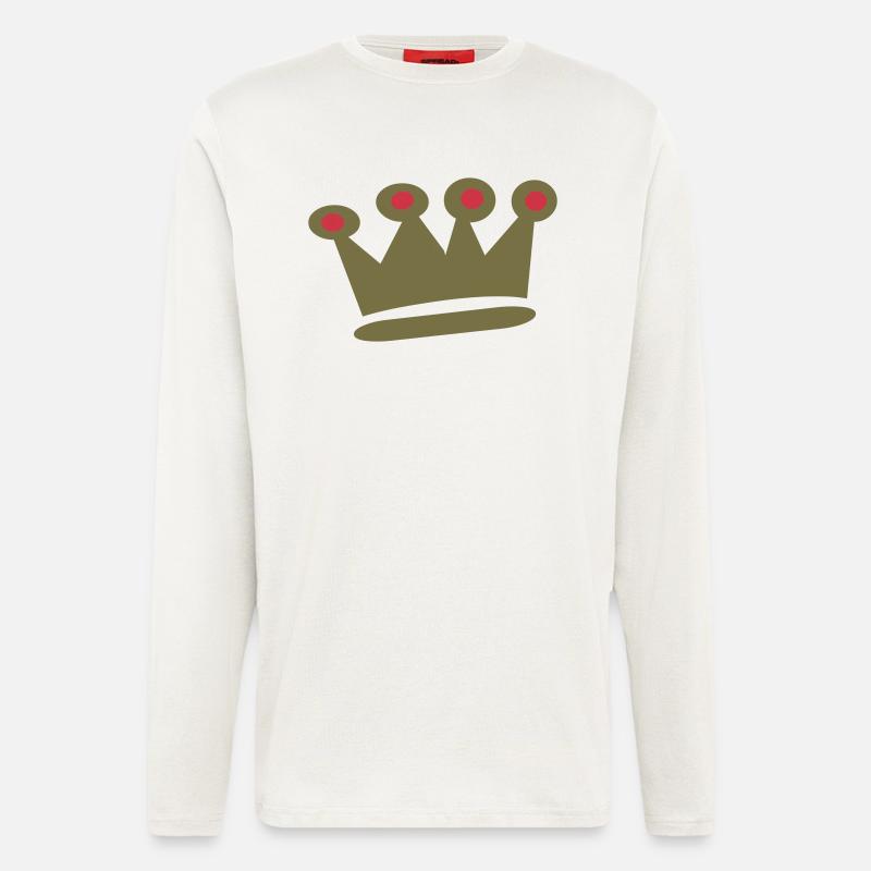Ruby Crown - Longsleeve - made by SPREAD  - OFF WHITE