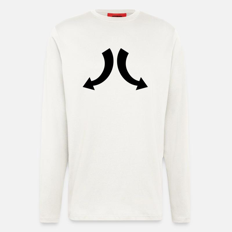 Pfeile - Langarmshirt - made by SPREAD  - OFF WHITE