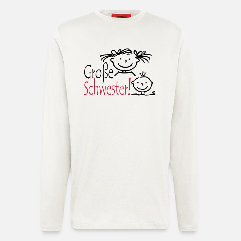 Grosse Schwester - Langarmshirt - made by SPREAD  - OFF WHITE