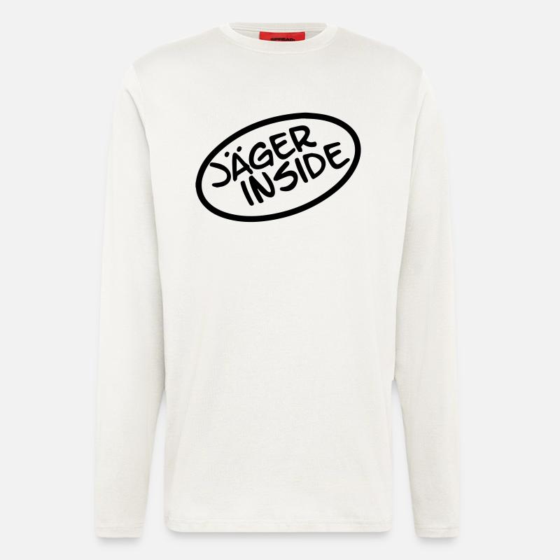 Hunter Inside - Longsleeve - made by SPREAD  - OFF WHITE