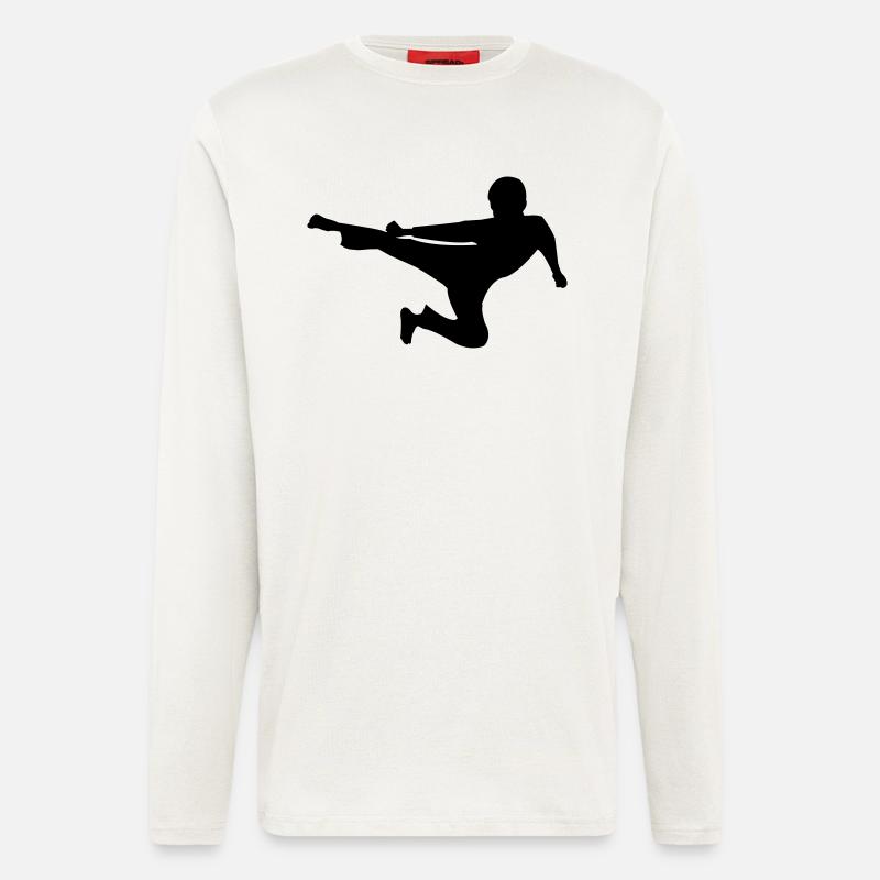 kung_fu - Langarmshirt - made by SPREAD  - OFF WHITE