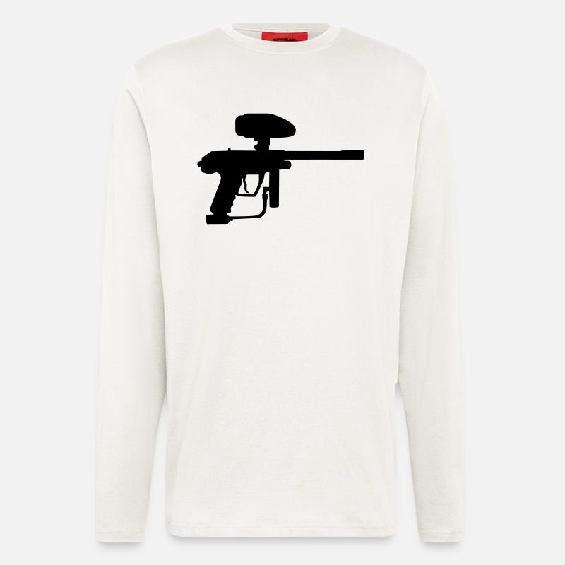 Paintball - Langarmshirt - made by SPREAD  - OFF WHITE