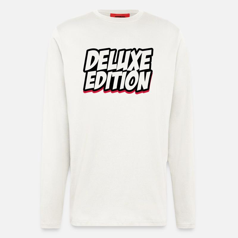 deluxe_edition_002 - Langarmshirt - made by SPREAD  - OFF WHITE