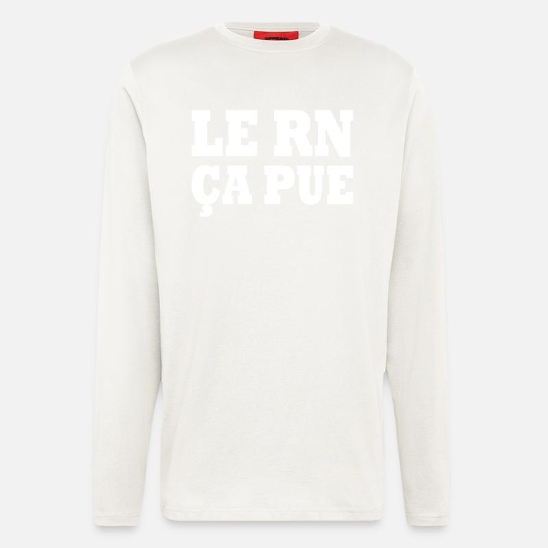 The RN stinks - Longsleeve - made by SPREAD  - OFF WHITE