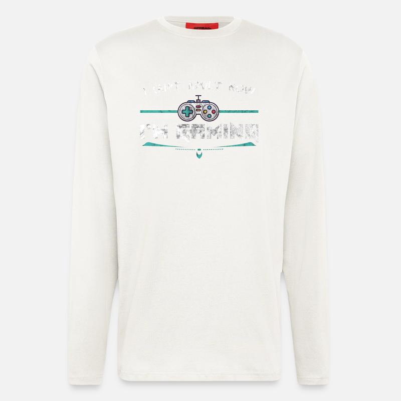 Gaming - Langarmshirt - made by SPREAD  - OFF WHITE