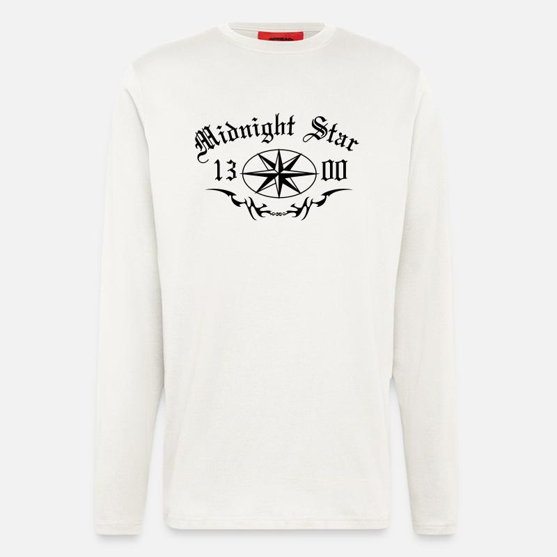 Midnight Star XVS 1300 - Langarmshirt - made by SPREAD  - OFF WHITE