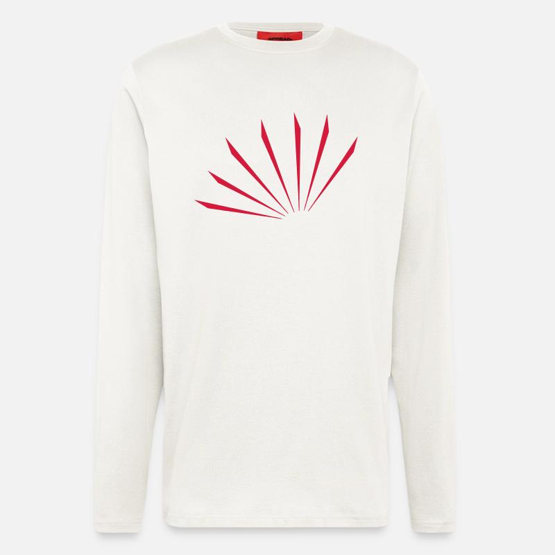 Cool Stripes Design - Langarmshirt - made by SPREAD  - OFF WHITE