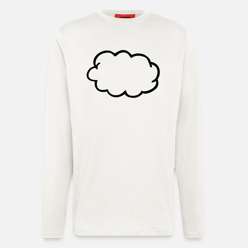 cloud - Longsleeve - made by SPREAD  - OFF WHITE