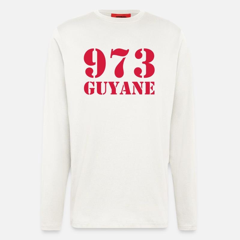 973 Guyane - Langarmshirt - made by SPREAD  - OFF WHITE