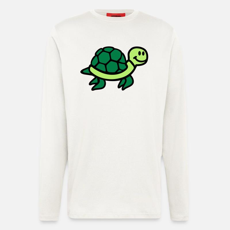 Turtle - Longsleeve - made by SPREAD  - OFF WHITE