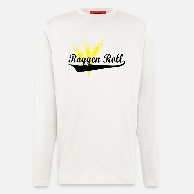 Roggen Roll - Langarmshirt - made by SPREAD - OFF WHITE
