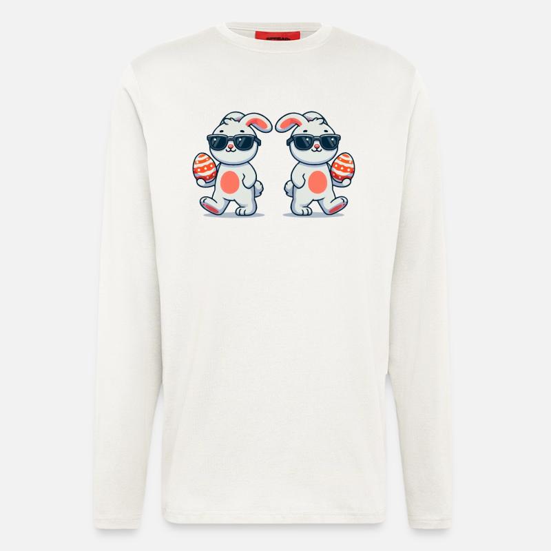 Easter Bunny Easter 2 - Longsleeve - made by SPREAD  - OFF WHITE