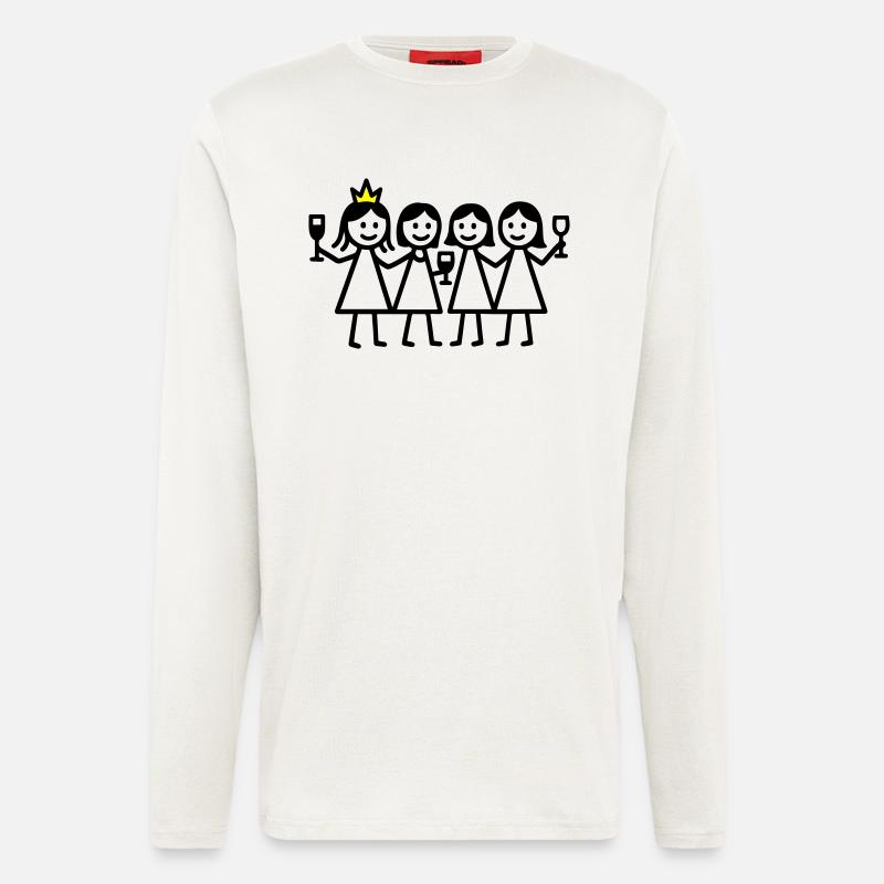 Hen Birthday - Longsleeve - made by SPREAD  - OFF WHITE