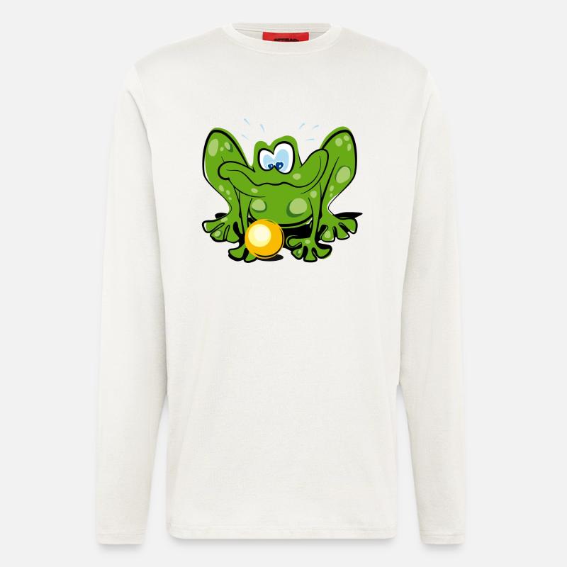 Frosch - Langarmshirt - made by SPREAD  - OFF WHITE