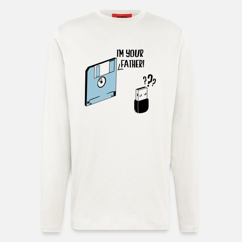 Ich bin dein Vater - Langarmshirt - made by SPREAD - OFF WHITE