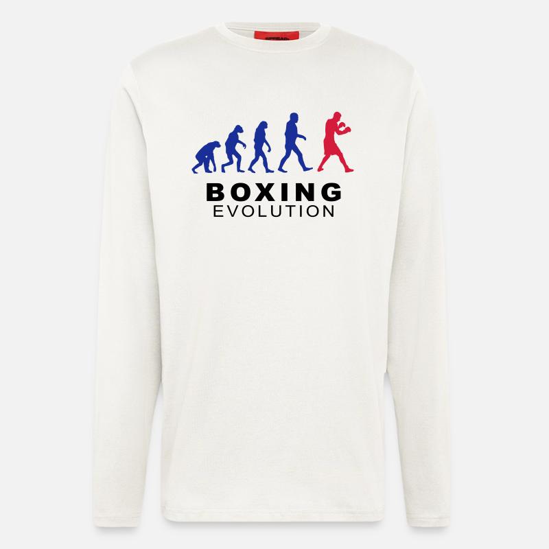 Boxing evolution - Longsleeve - made by SPREAD  - OFF WHITE