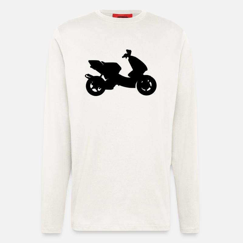 Scooter Tuner Edition - Langarmshirt - made by SPREAD  - OFF WHITE