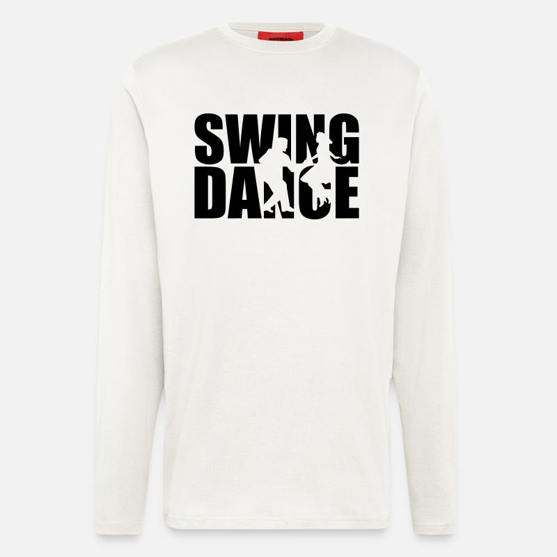 Swing dance - Langarmshirt - made by SPREAD  - OFF WHITE