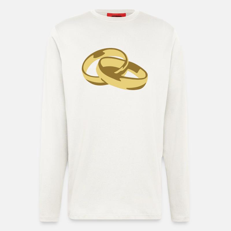 Ringe - Langarmshirt - made by SPREAD  - OFF WHITE