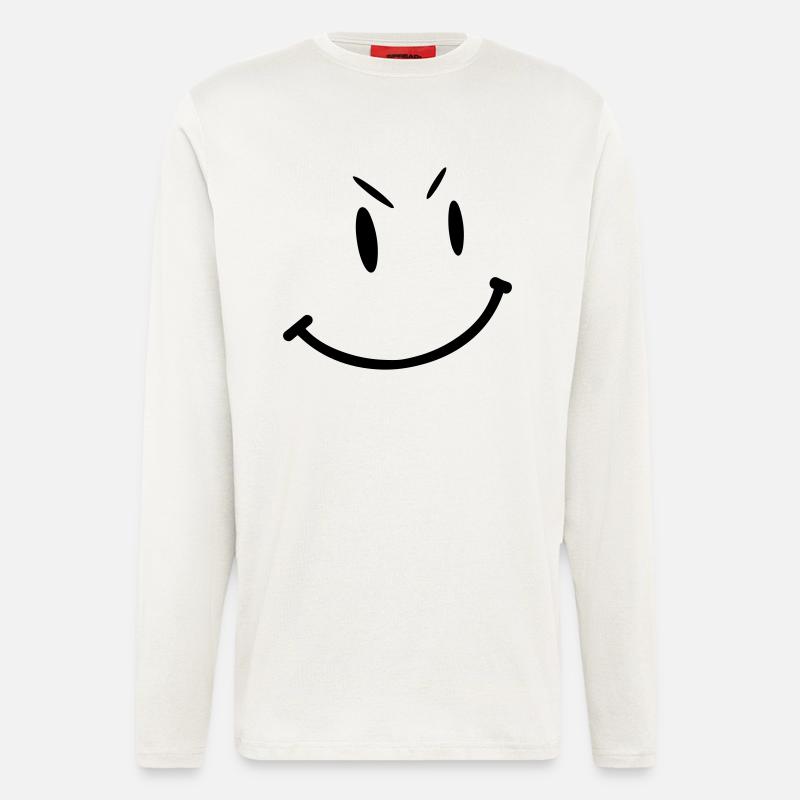 smily - Langarmshirt - made by SPREAD  - OFF WHITE