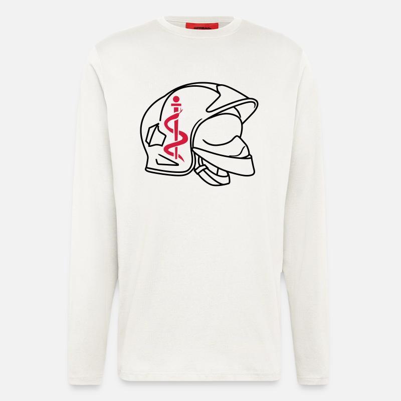 Firefighter - Longsleeve - made by SPREAD  - OFF WHITE