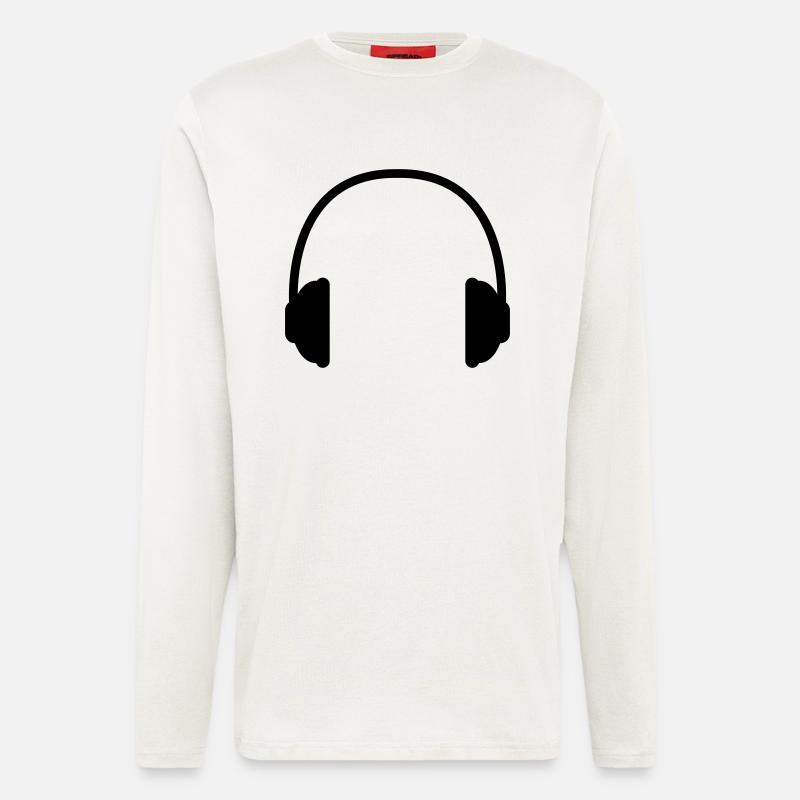 kopfhoerer - Longsleeve - made by SPREAD  - OFF WHITE